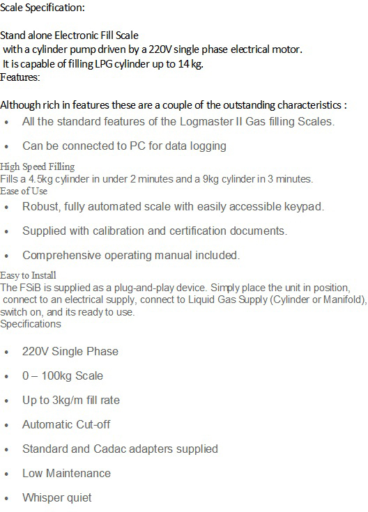 elctronic fsib specs